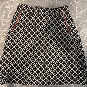 "Leopard" print skirt